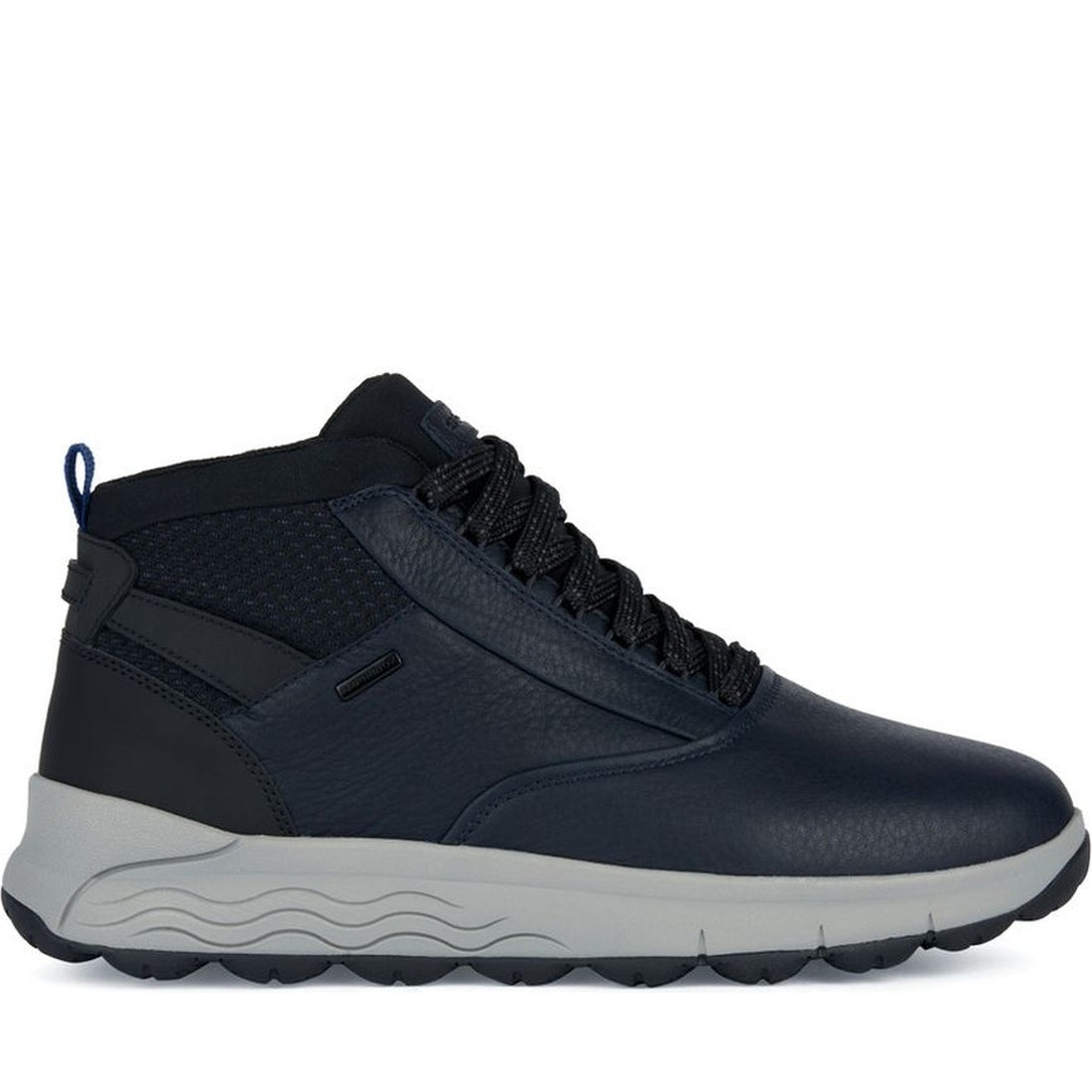 Geox mens navy spherica 4x4 abx booties | Vilbury London