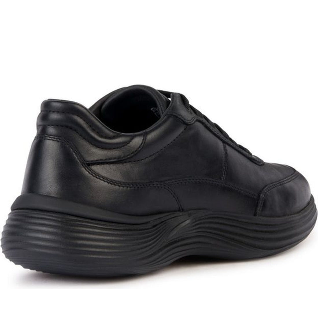 Geox mens black fluctis sport shoe | Vilbury London