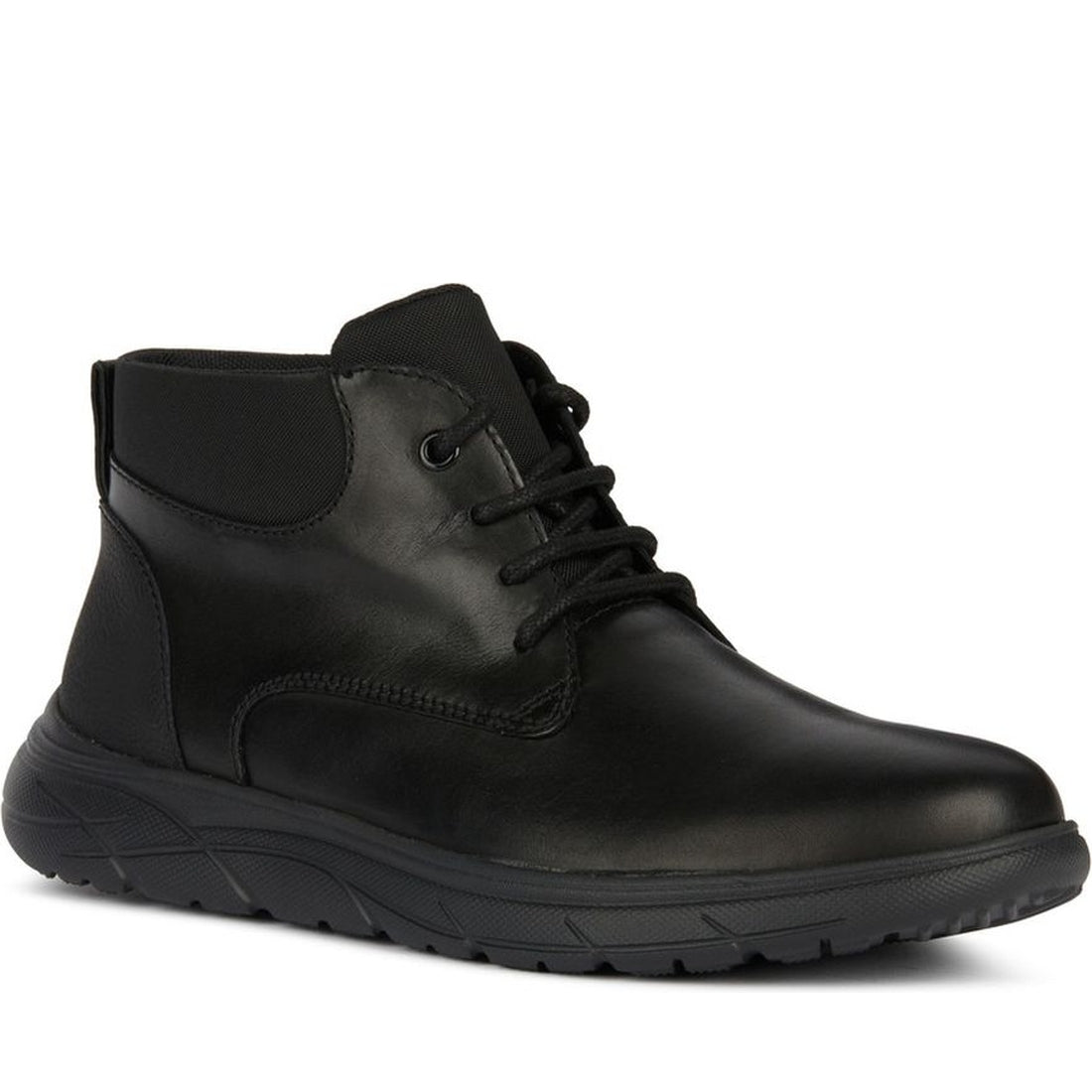 Geox mens black portello booties | Vilbury London