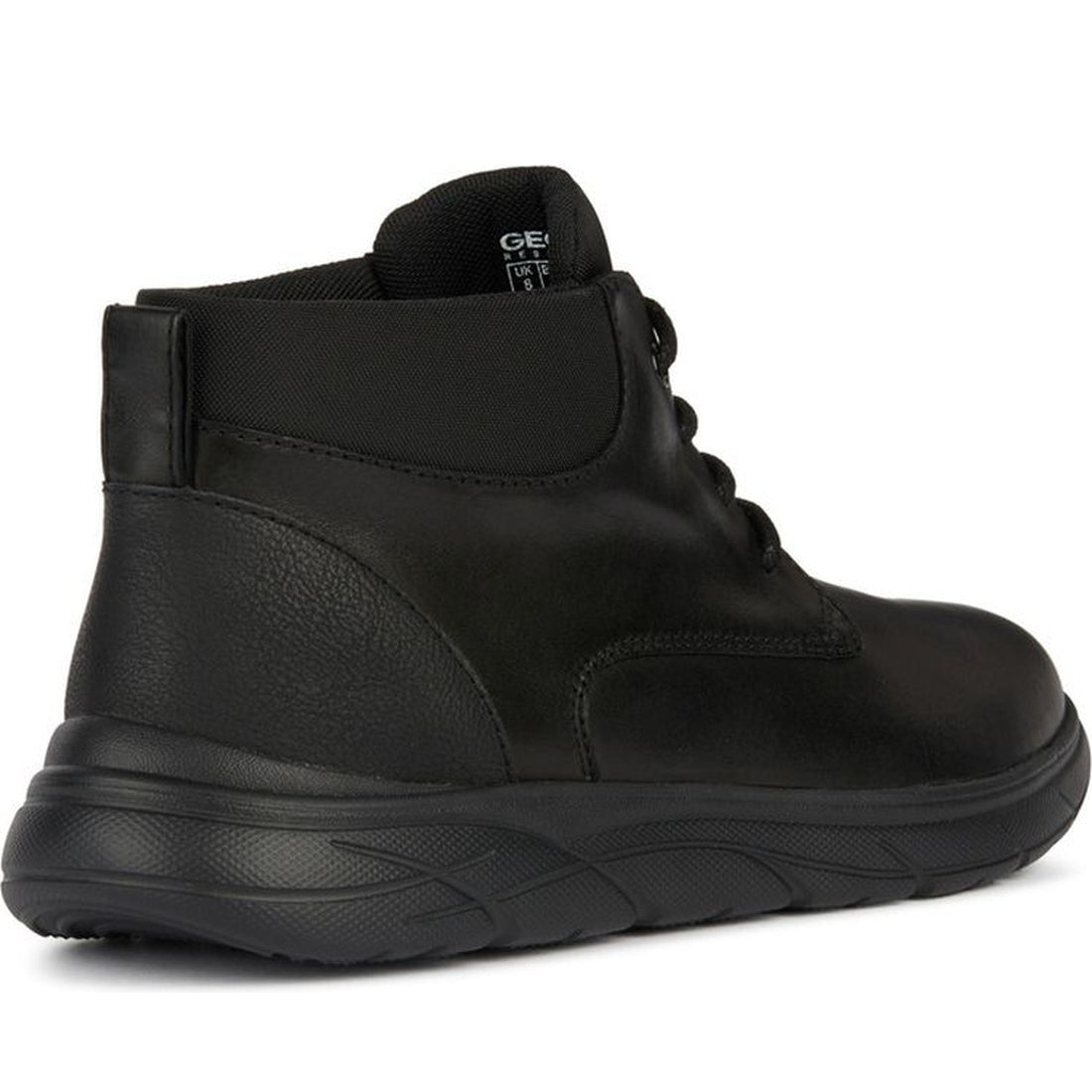 Geox mens black portello booties | Vilbury London