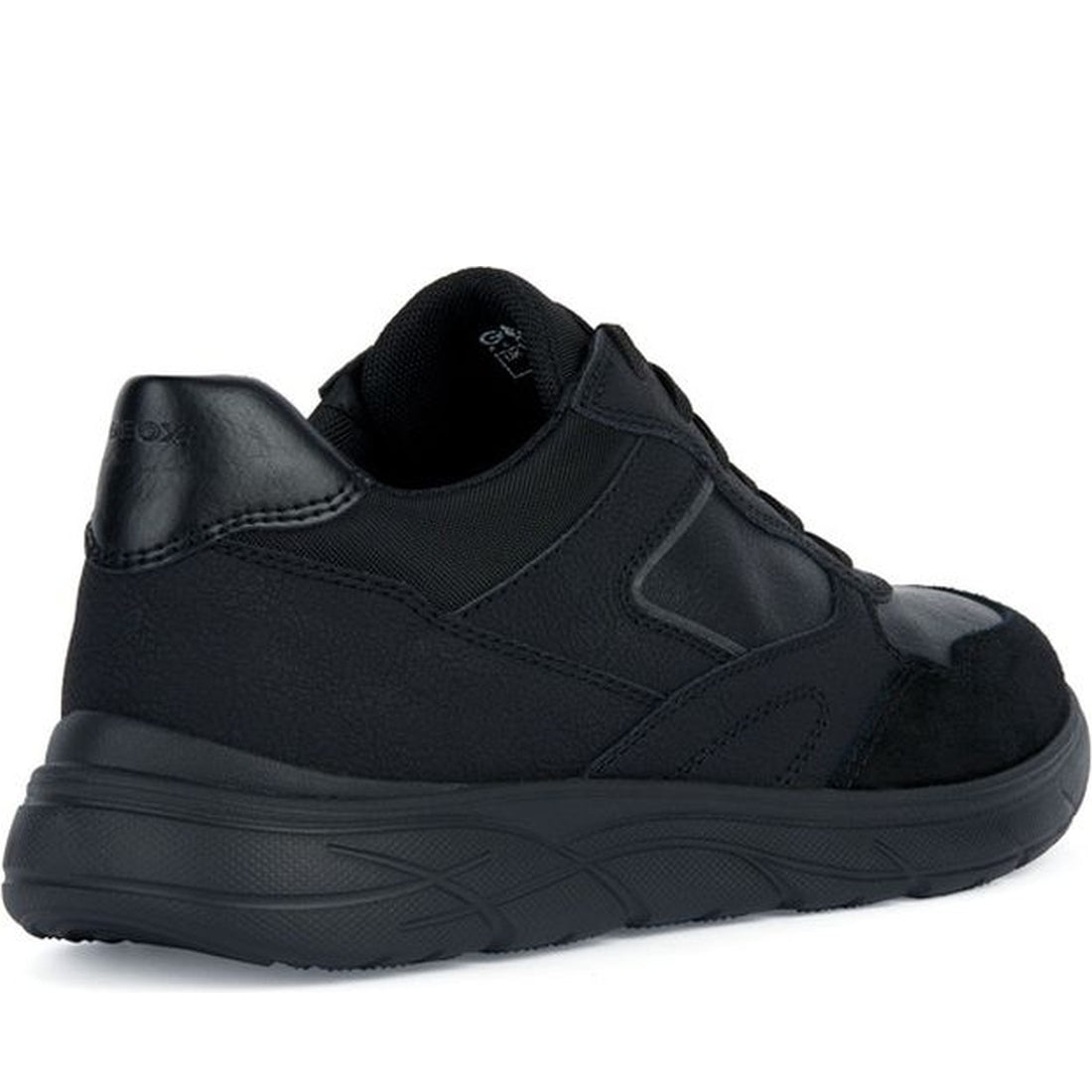 Geox mens black portello sport shoe | Vilbury London