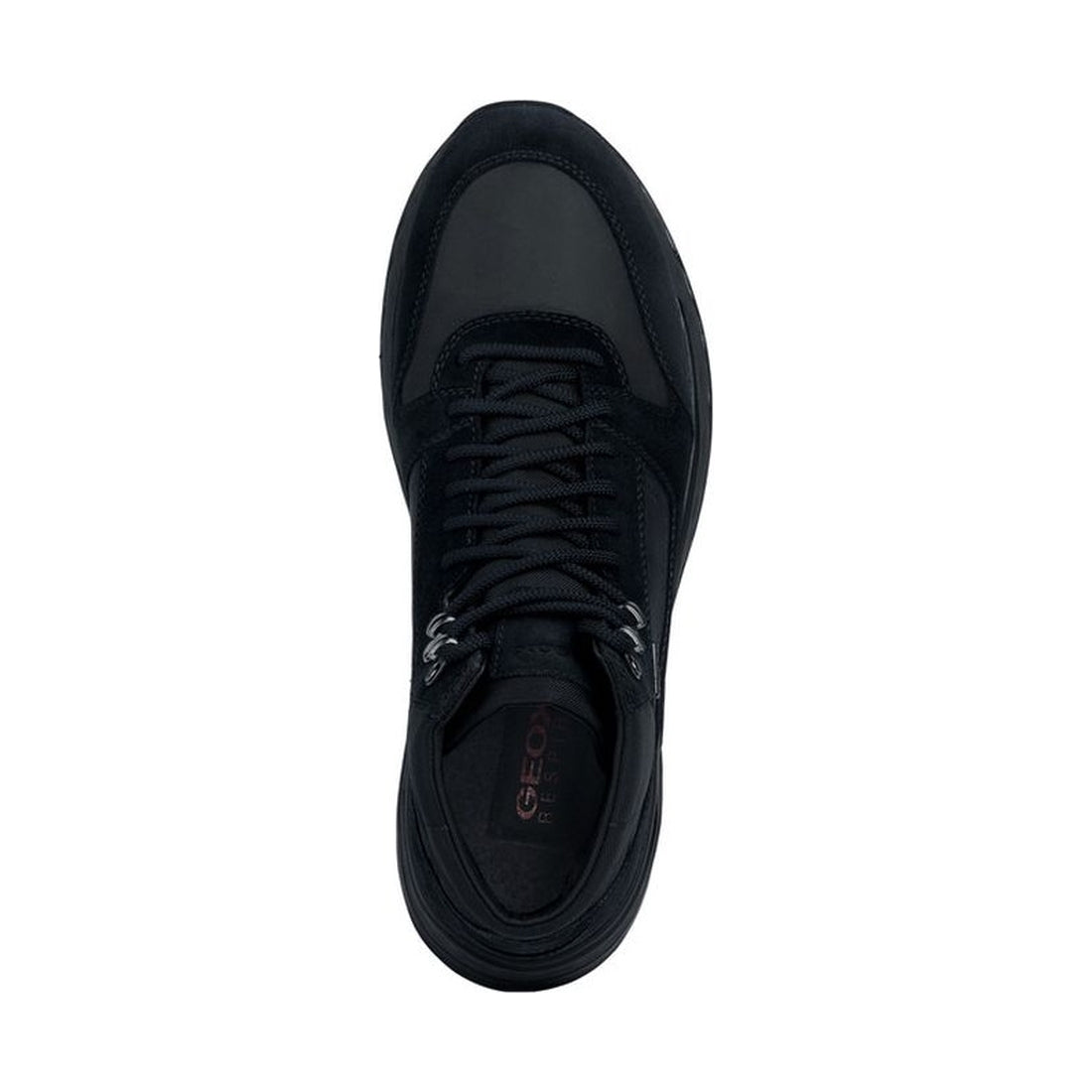 Geox mens black sterrato abx sport shoe | Vilbury London