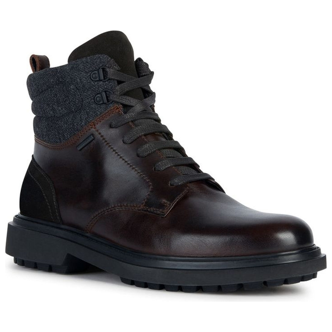 Geox mens coffee faloria abx booties | Vilbury London