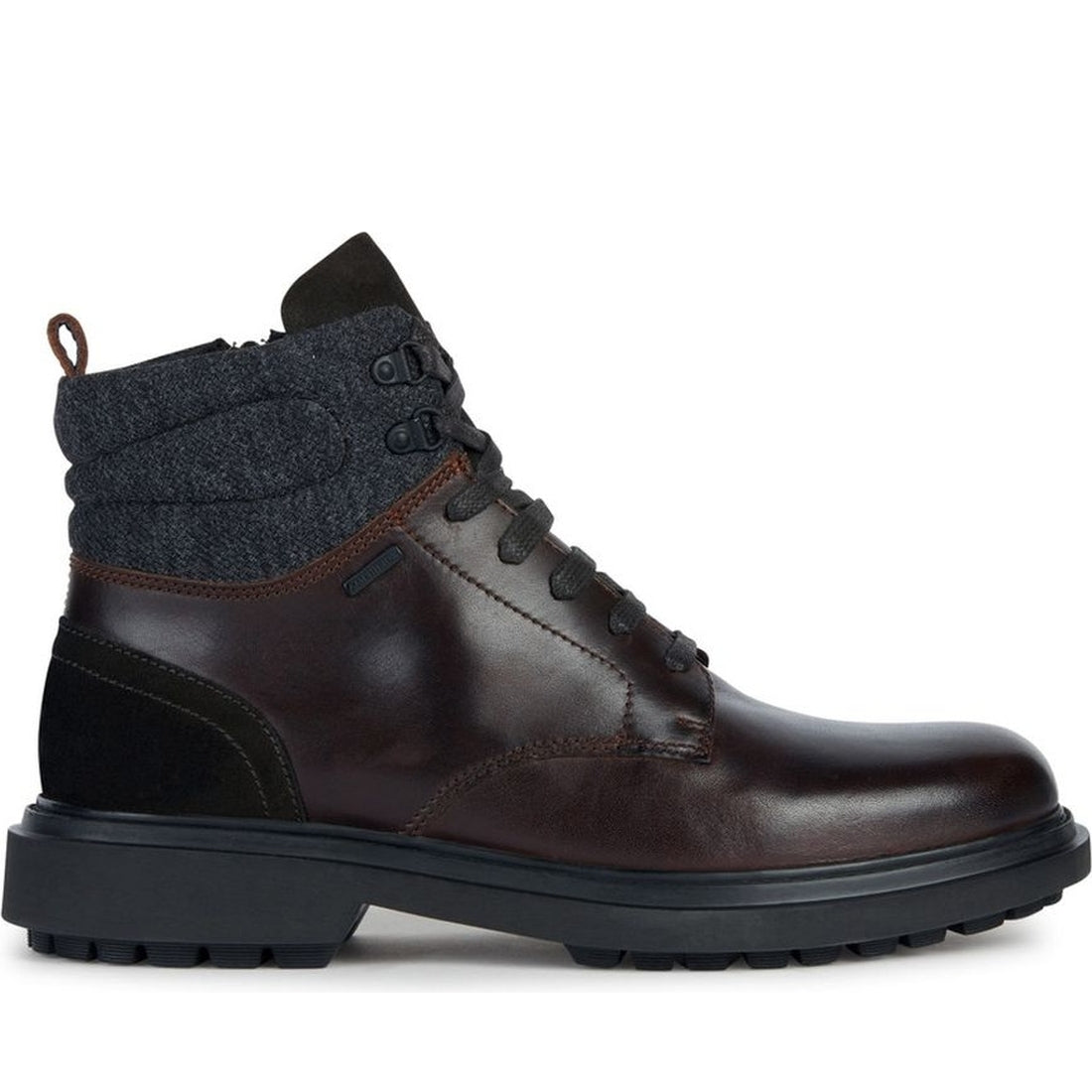 Geox mens coffee faloria abx booties | Vilbury London