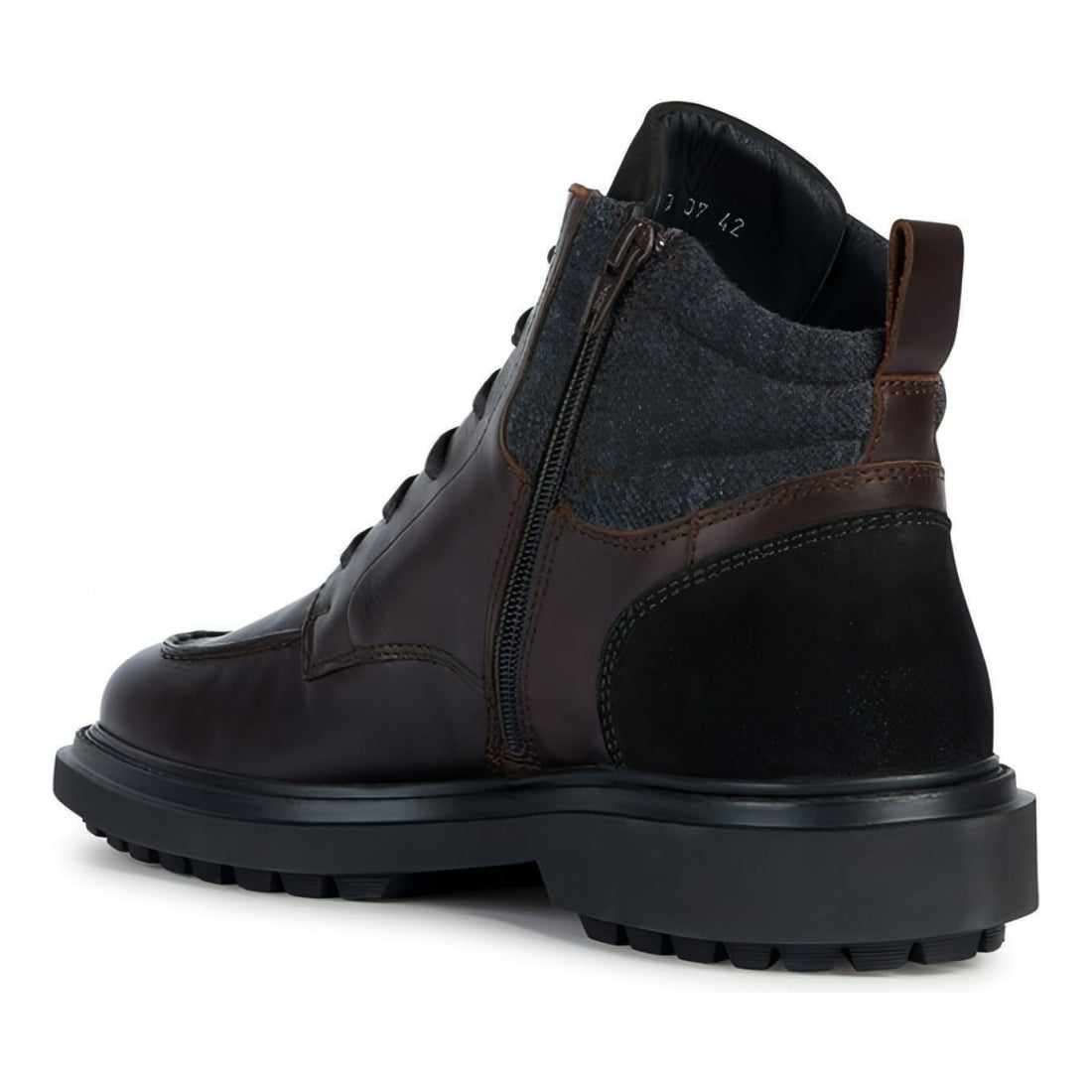 Geox mens coffee faloria abx booties | Vilbury London