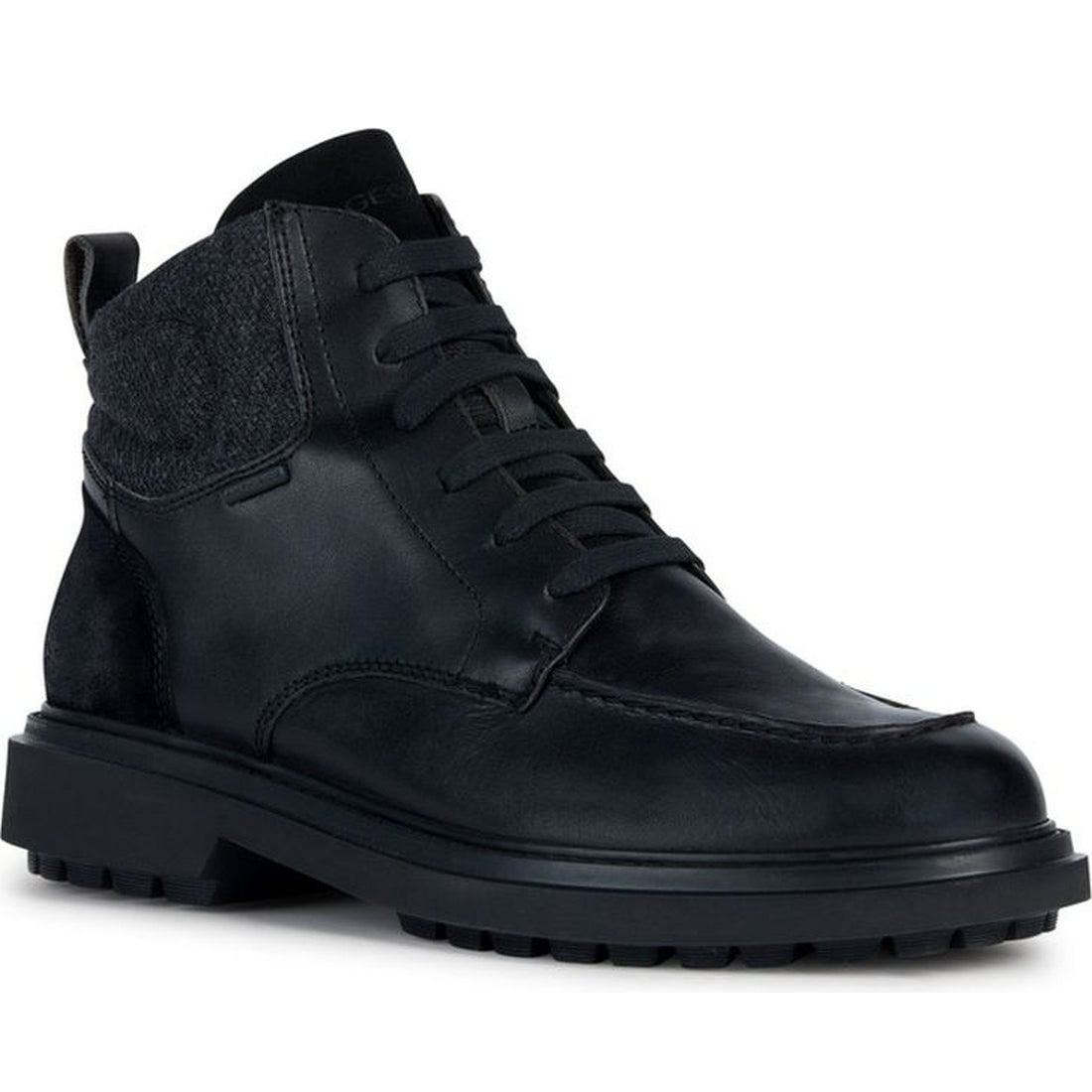 Geox mens black faloria abx booties | Vilbury London