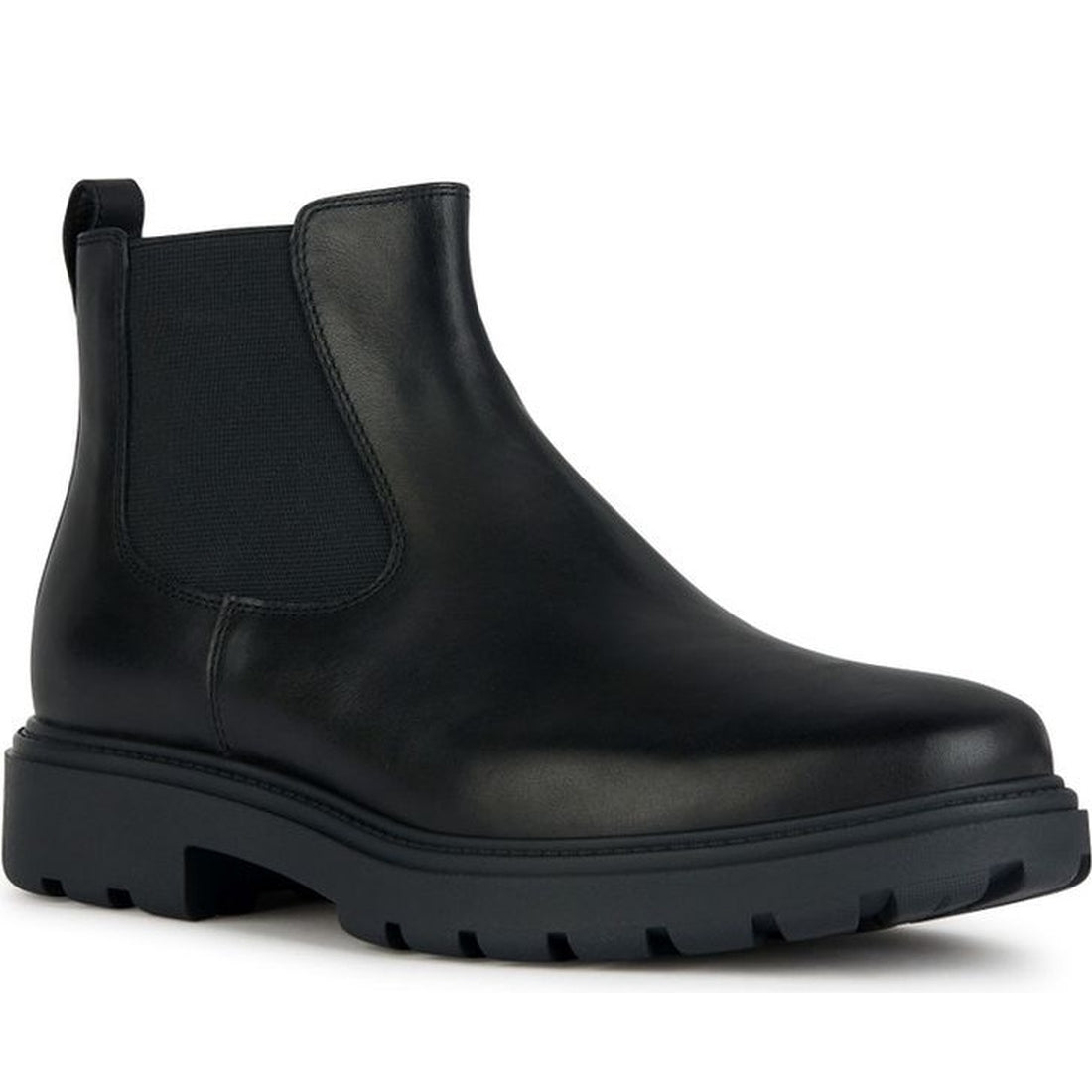 Geox mens black spherica ec7 booties | Vilbury London