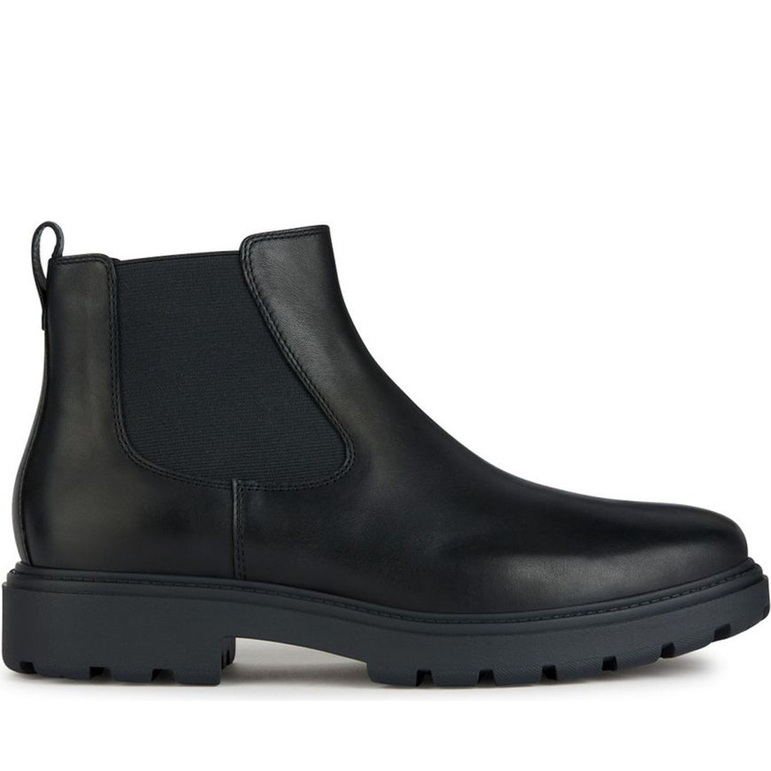 Geox mens black spherica ec7 booties | Vilbury London