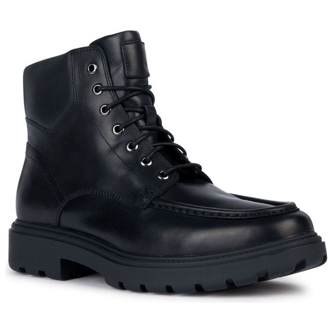 Geox mens black spherica ec7 booties | Vilbury London