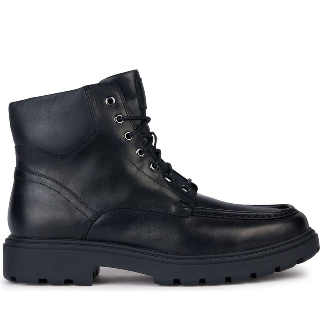 Geox mens black spherica ec7 booties | Vilbury London