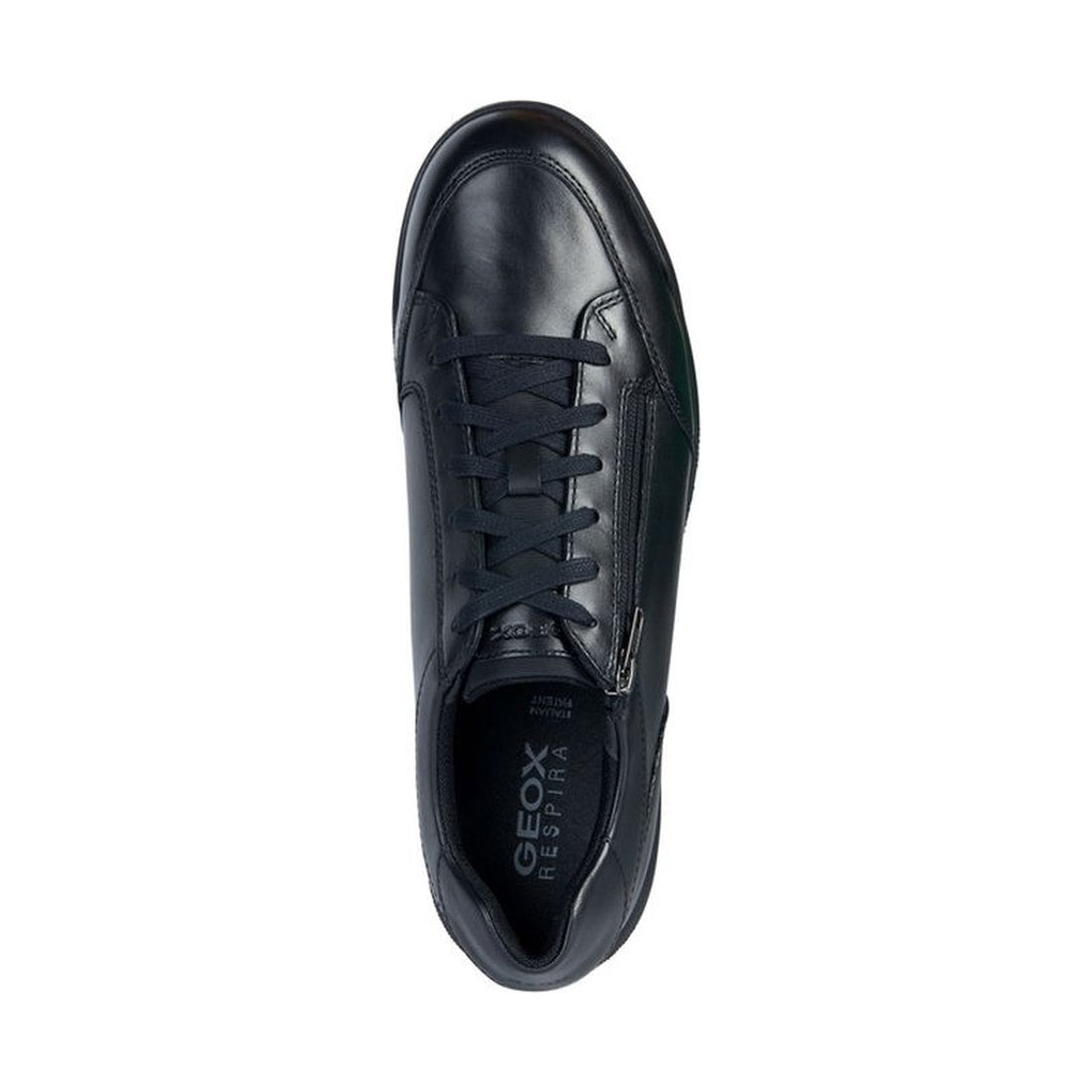 Geox mens black cordusio sport shoe | Vilbury London