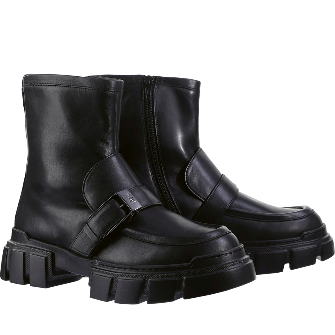 Hogl womens black power booties | Vilbury London