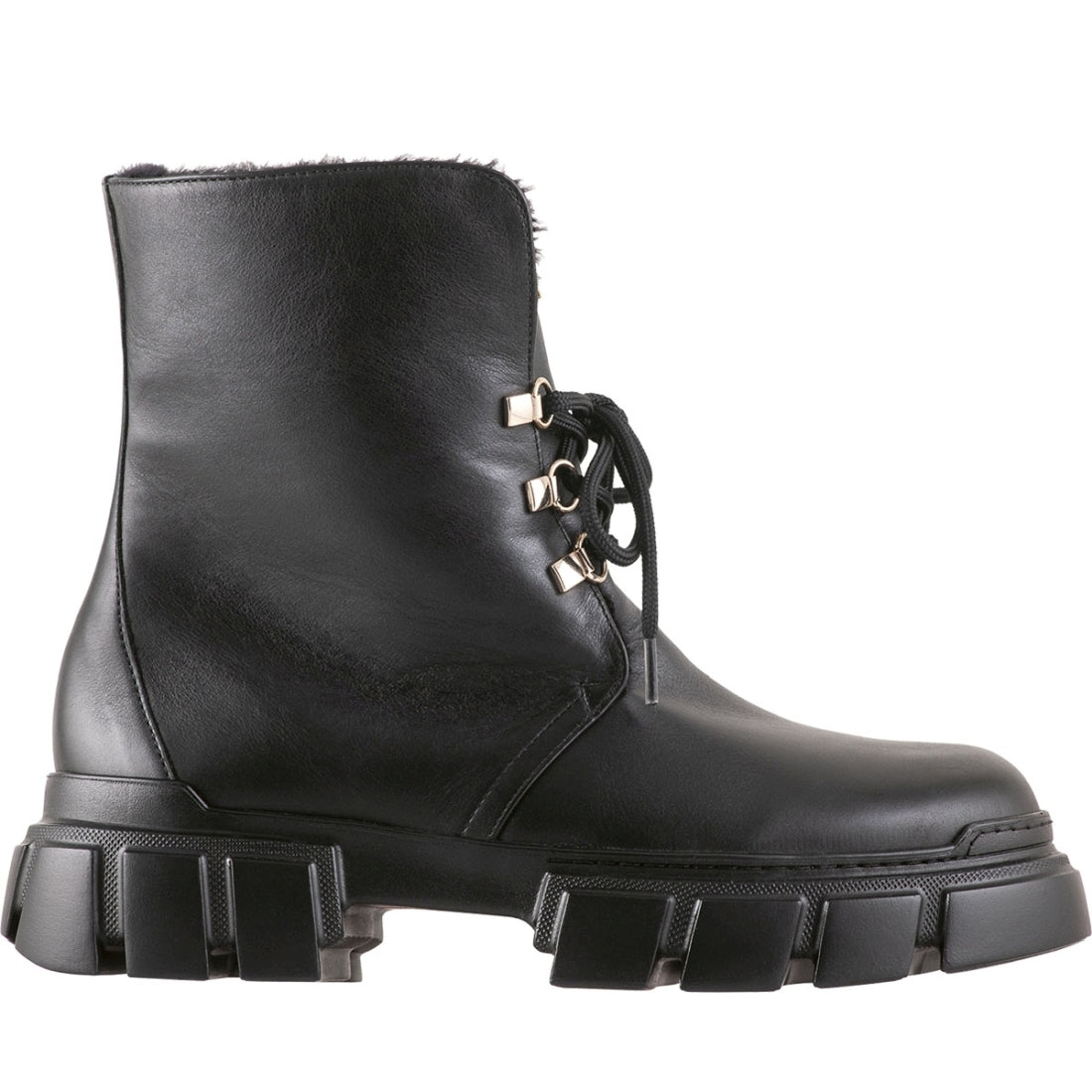 Hogl womens black winter hike booties | Vilbury London