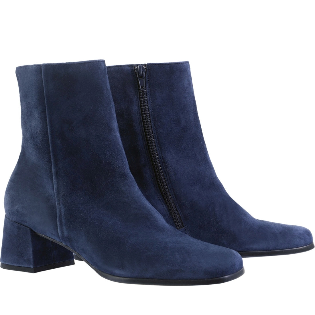 Hogl womens blue lou booties | Vilbury London