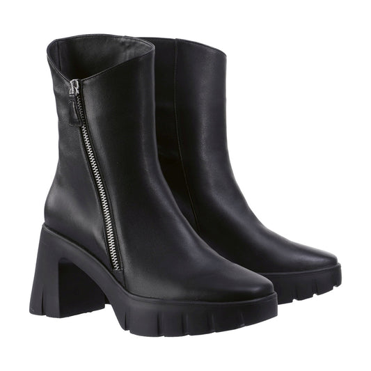 Hogl womens black manon booties | Vilbury London