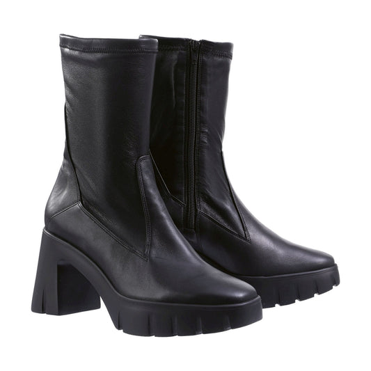 Hogl womens black jessy booties | Vilbury London