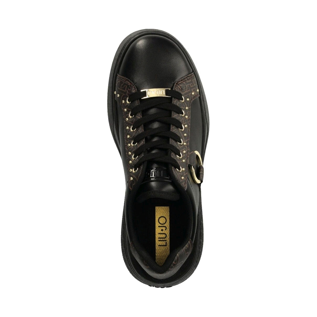 Liu Jo womens black tami 05 sport shoe | Vilbury London