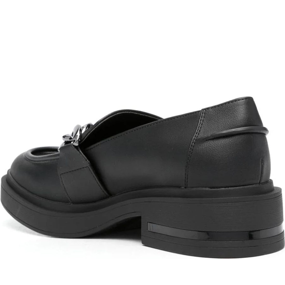 Liu Jo womens black gabrielle 23 loafer | Vilbury London