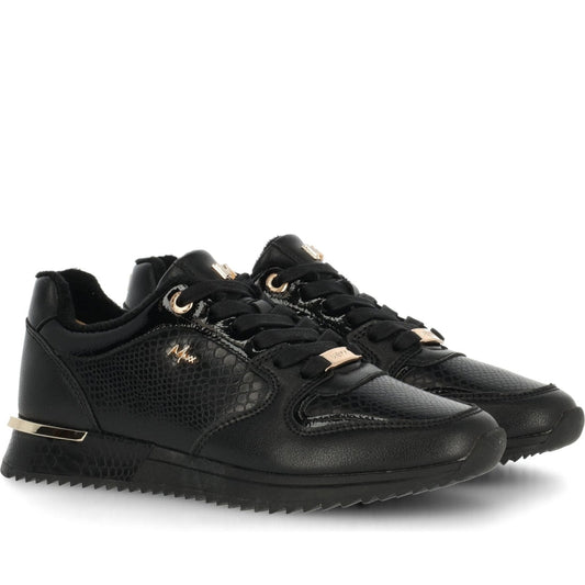 Mexx womens black fleur sport shoe | Vilbury London