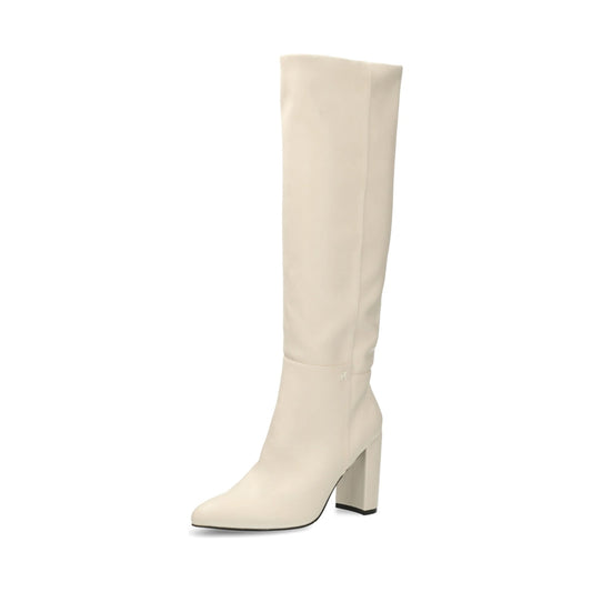 Mexx womens off white krystal boots | Vilbury London