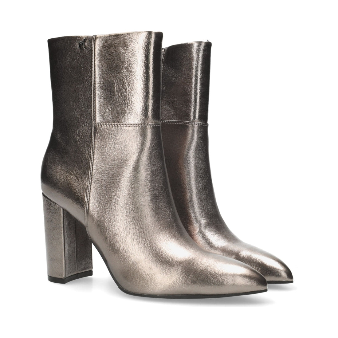 Mexx womens gun metal kianna booties | Vilbury London