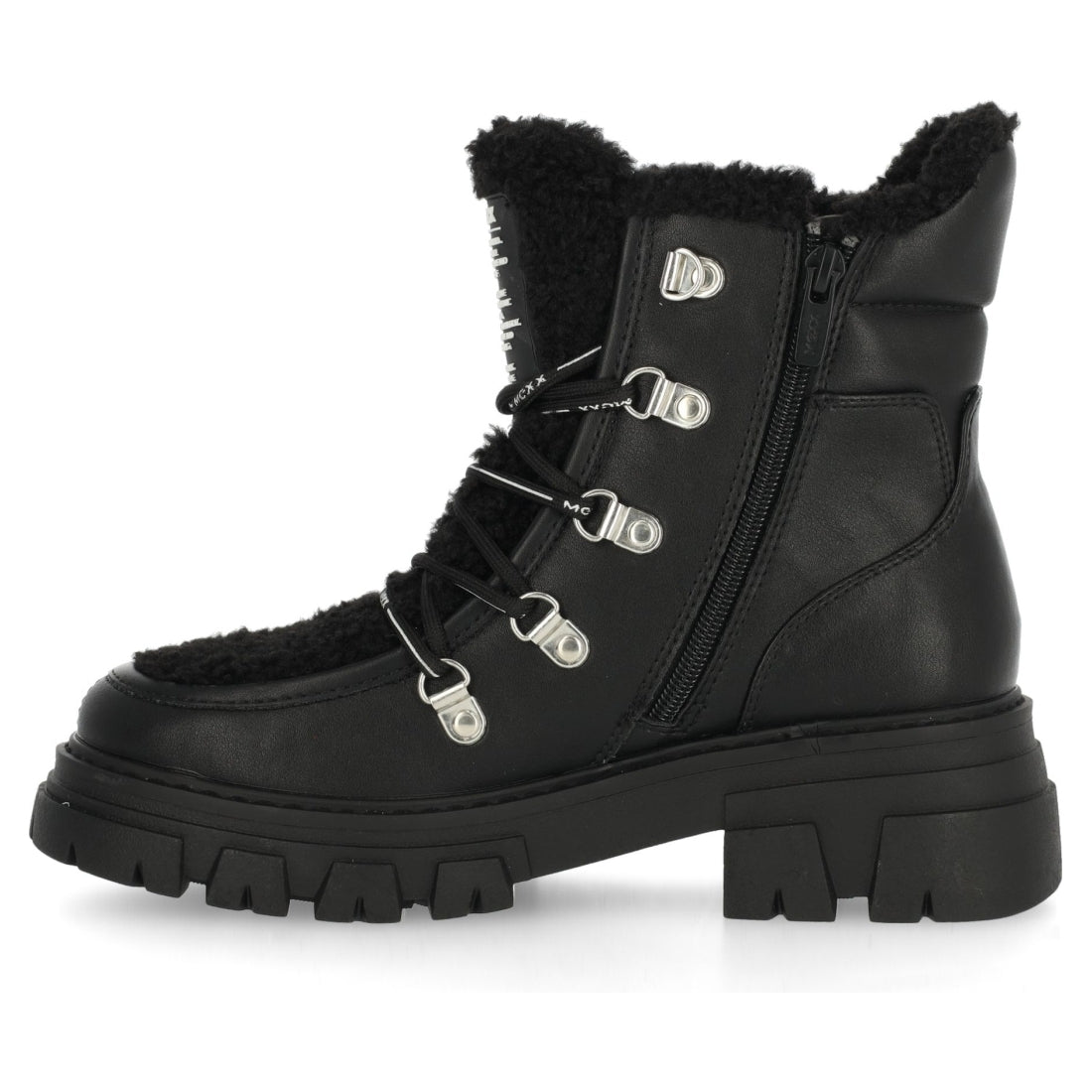 Mexx womens black kold booties | Vilbury London