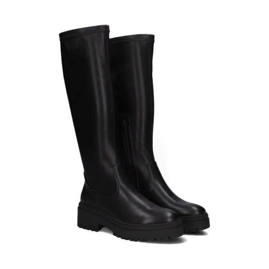 Mexx womens black maike boots | Vilbury London