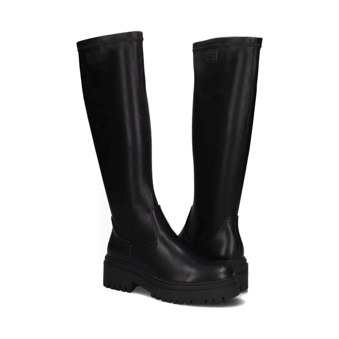 Mexx womens black maike boots | Vilbury London