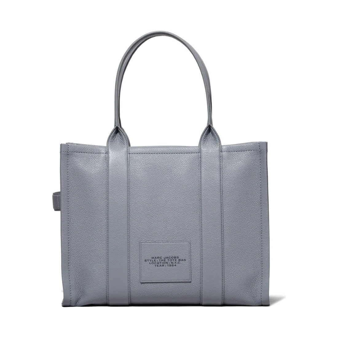 Marc Jacobs womens wolf grey the large tote | Vilbury London