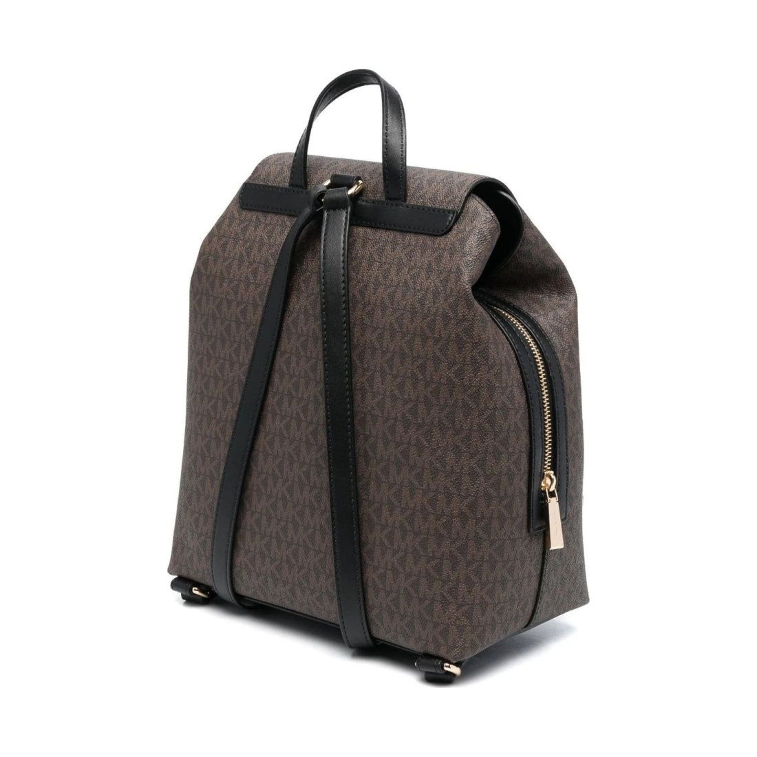 Michael Kors womens brown, blk md backpack | Vilbury London