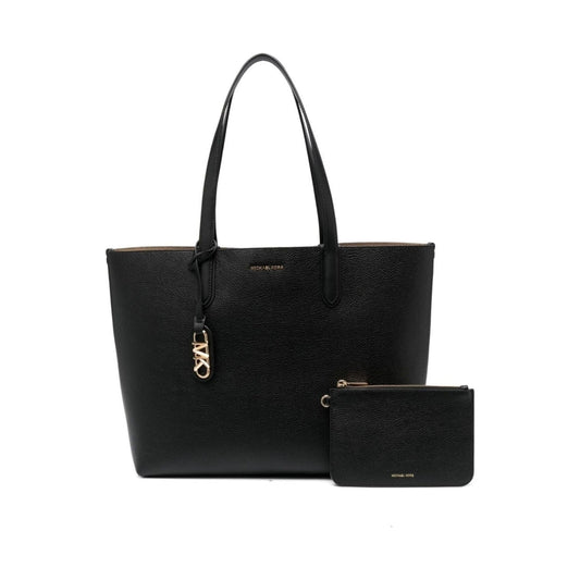 Michael Kors womens black xl ew reversible tote | Vilbury London