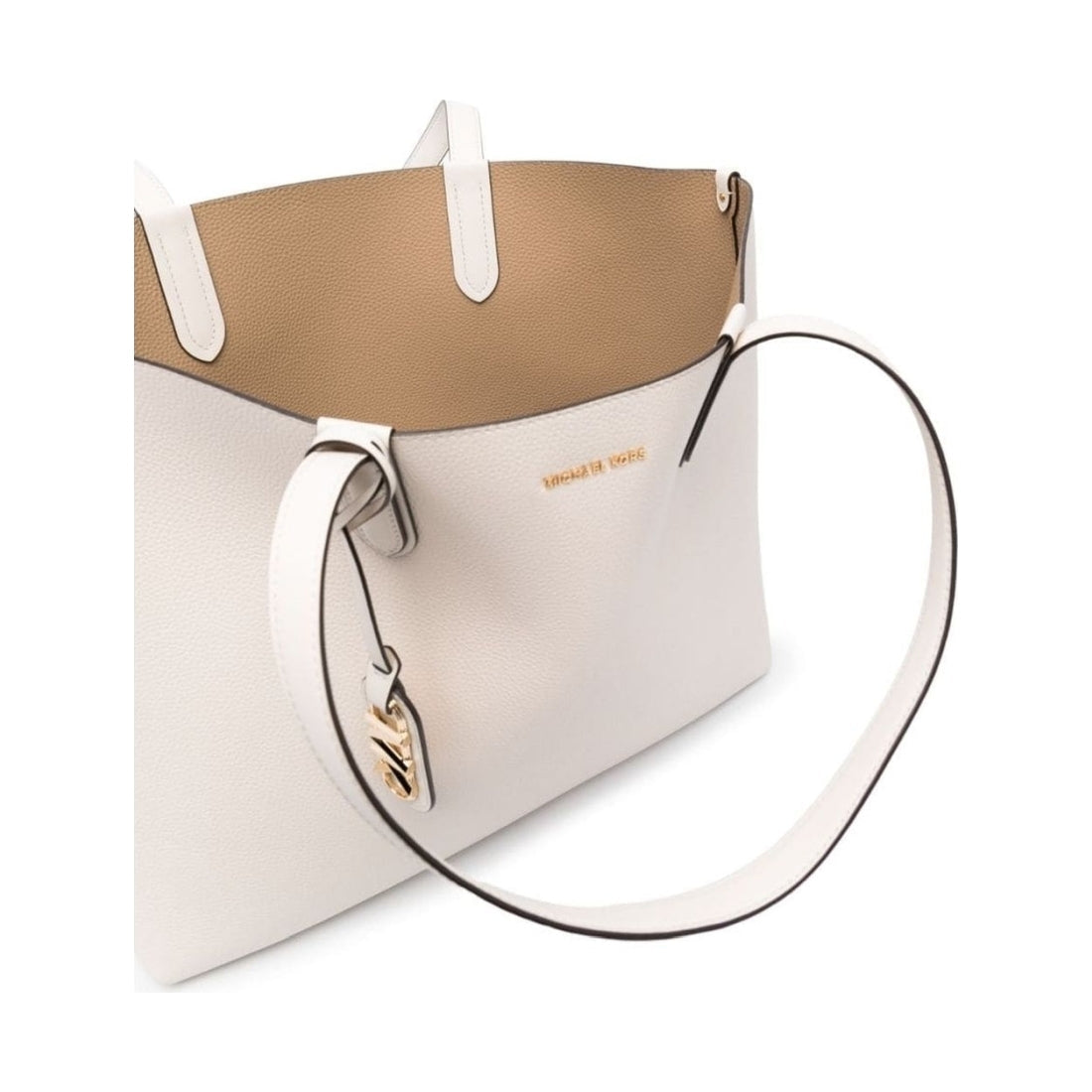 Michael Kors womens lt cream xl ew reversible tote | Vilbury London