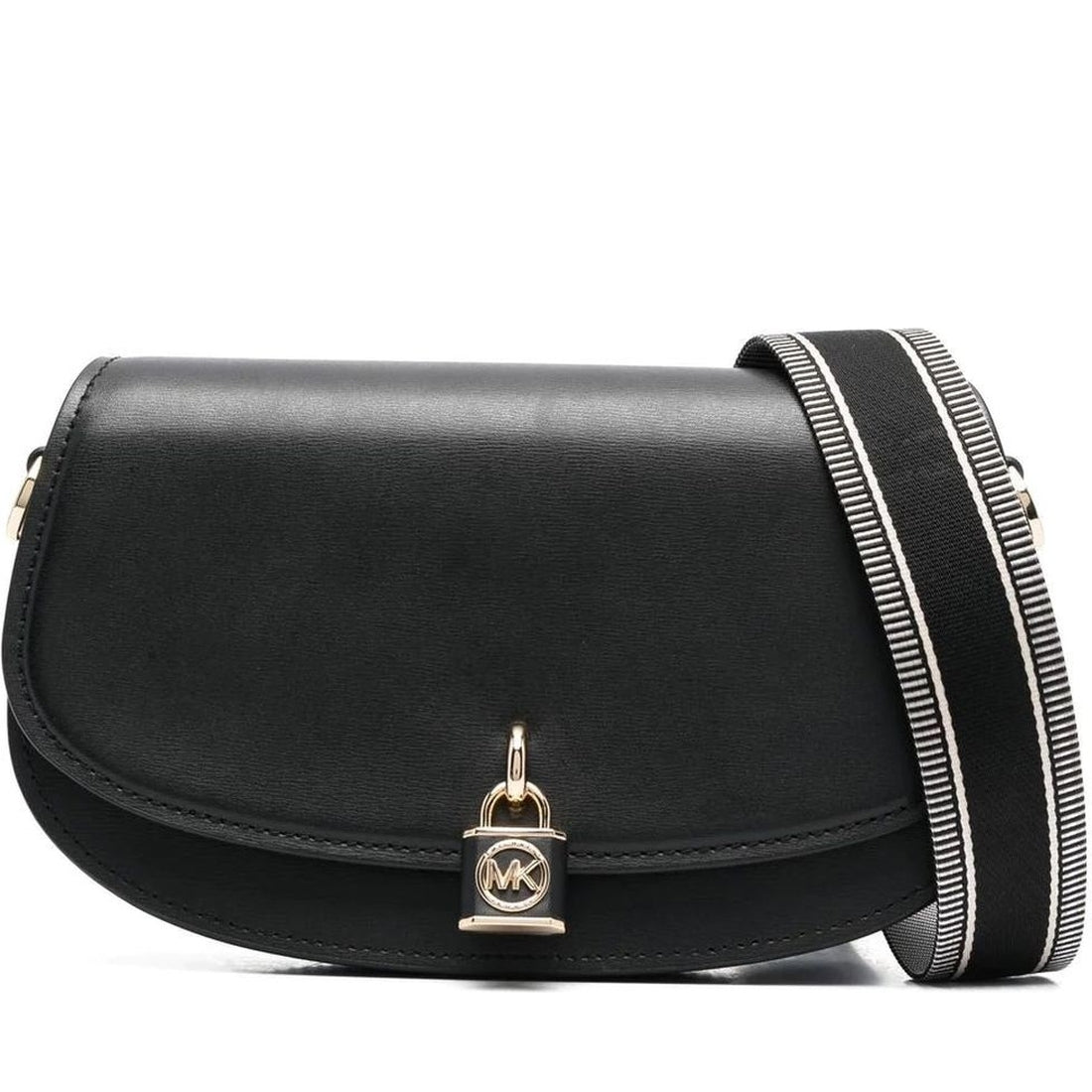 Michael Kors womens black md ew sling messenger | Vilbury London