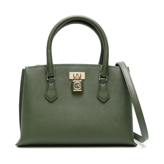 Michael Kors womens amazon green sm satchel | Vilbury London