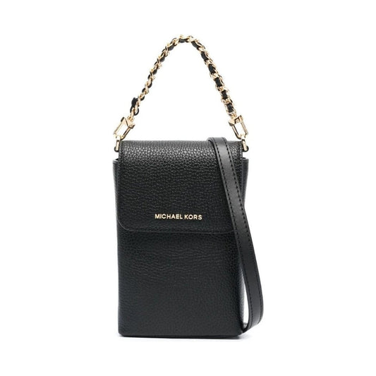 Michael Kors womens black sm ns chn th crossbody | Vilbury London