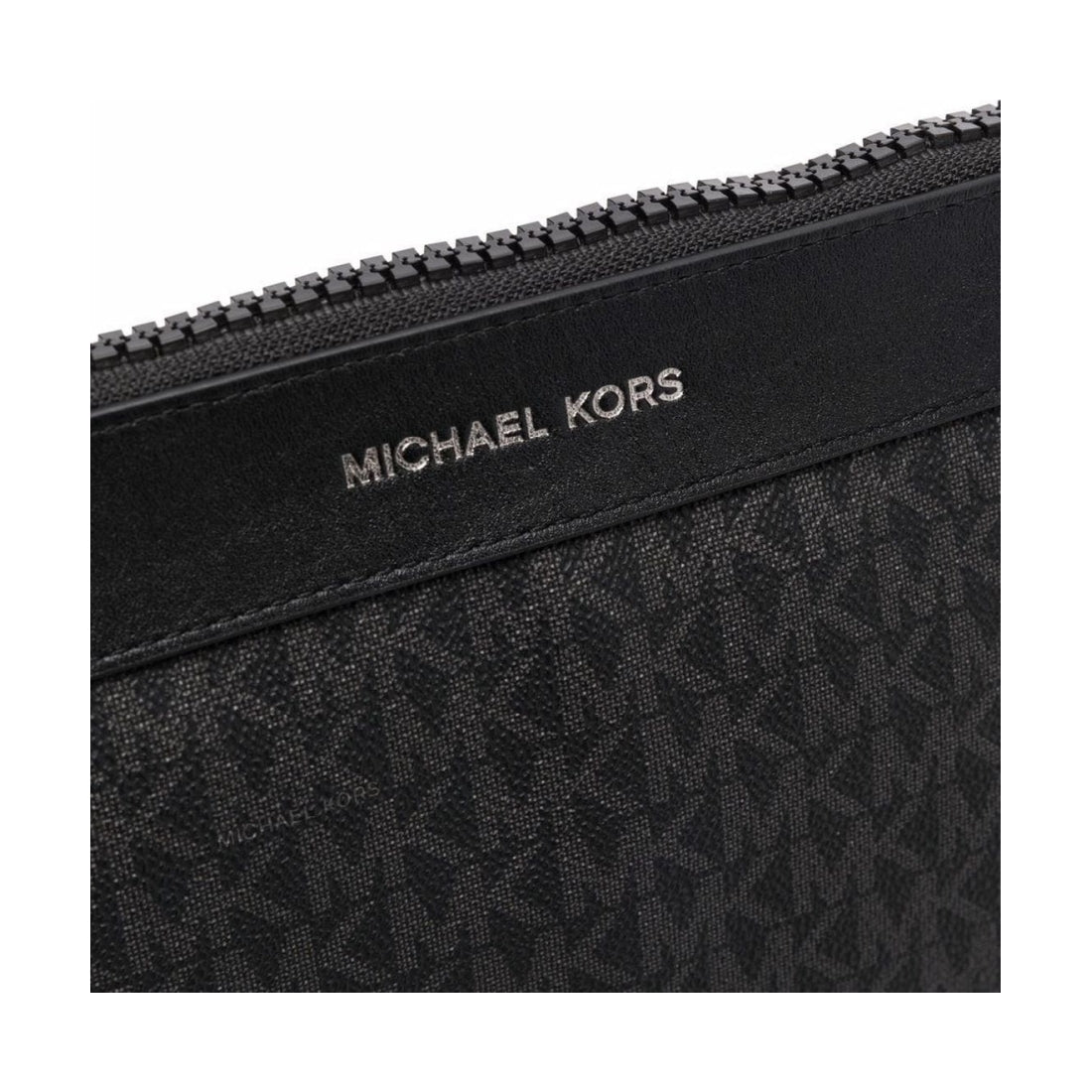 Michael Kors mens black travel pouch | Vilbury London