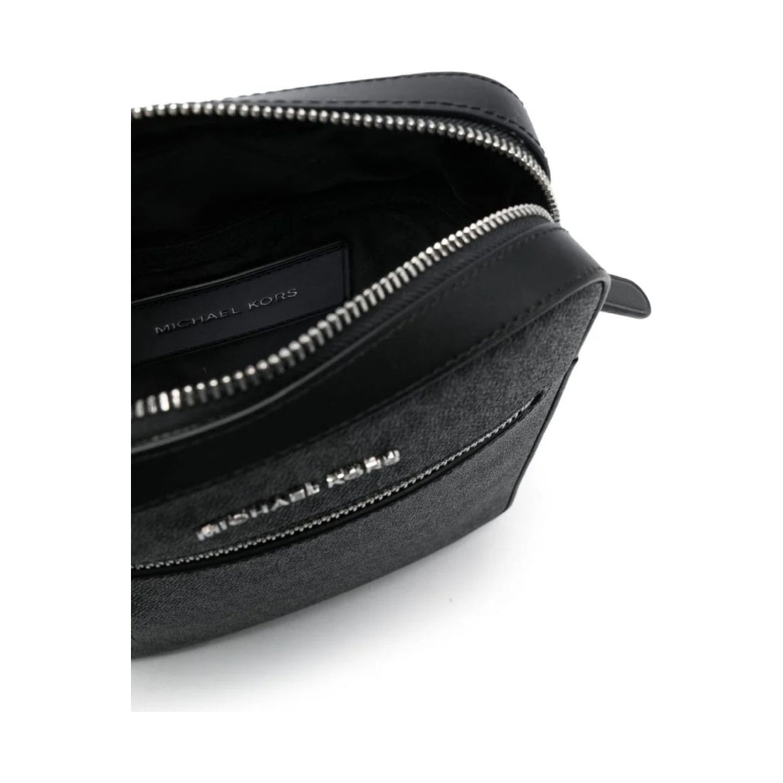 Michael Kors mens black flight bag | Vilbury London