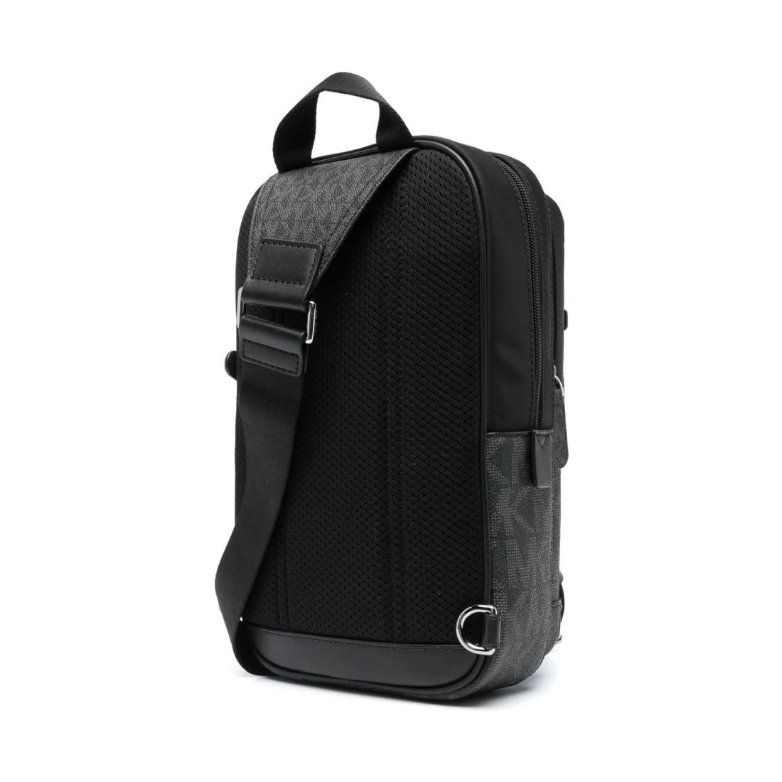 Michael Kors mens black sport slingpack backpack | Vilbury London