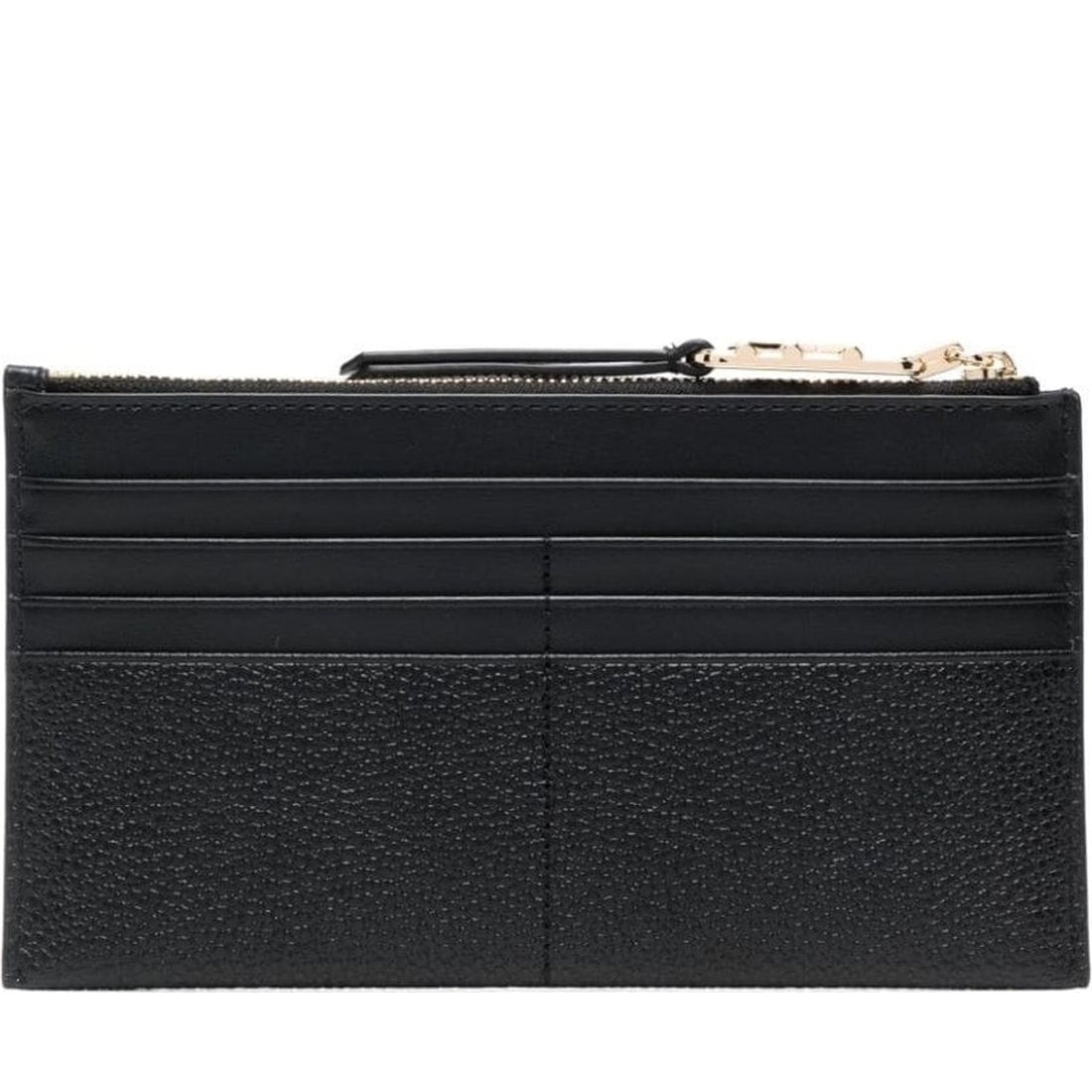 Michael Kors womens black lg zip card case | Vilbury London