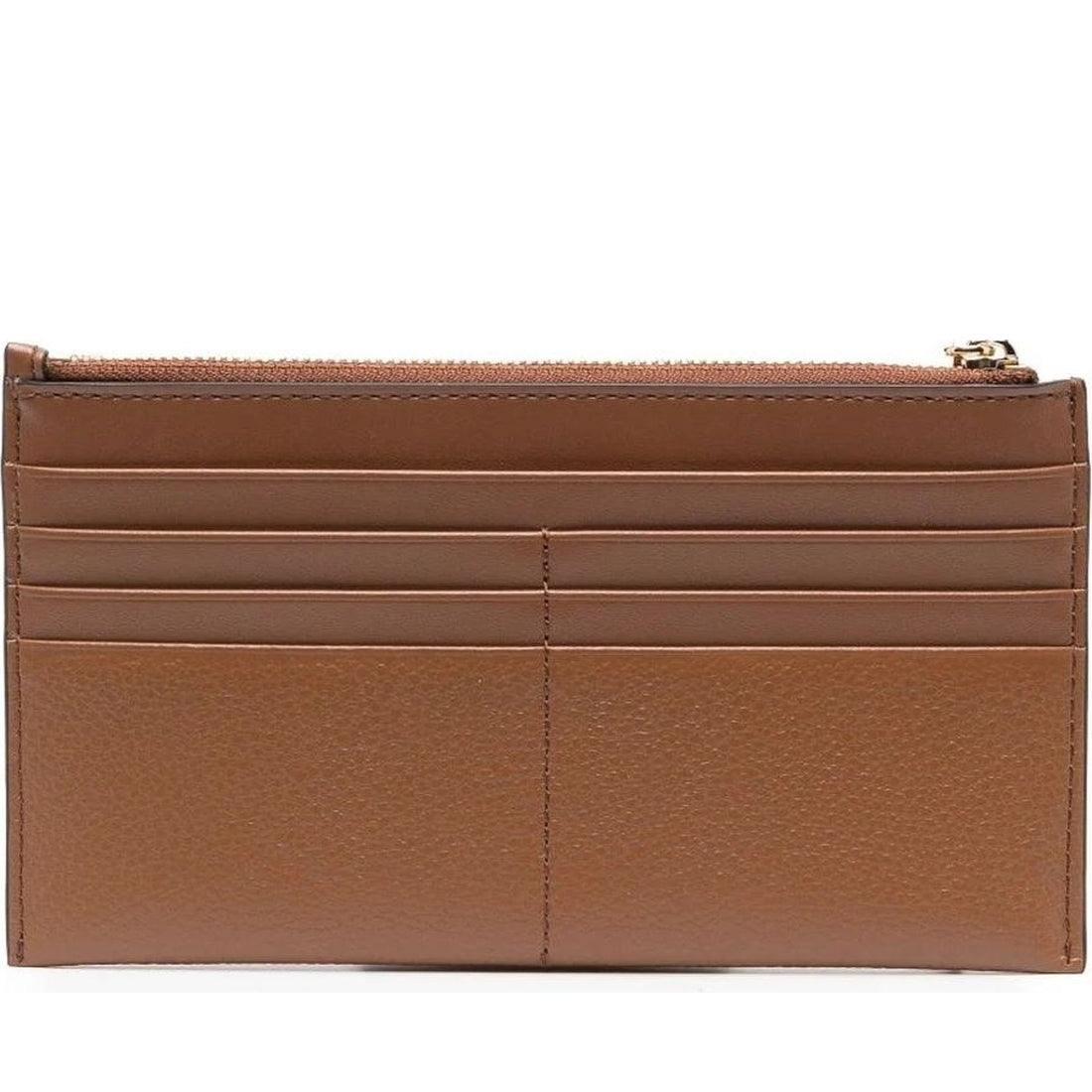 Michael Kors womens luggage lg zip card case | Vilbury London