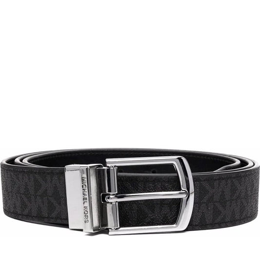 Michael Kors mens black 4 in 1 belt box set | Vilbury London