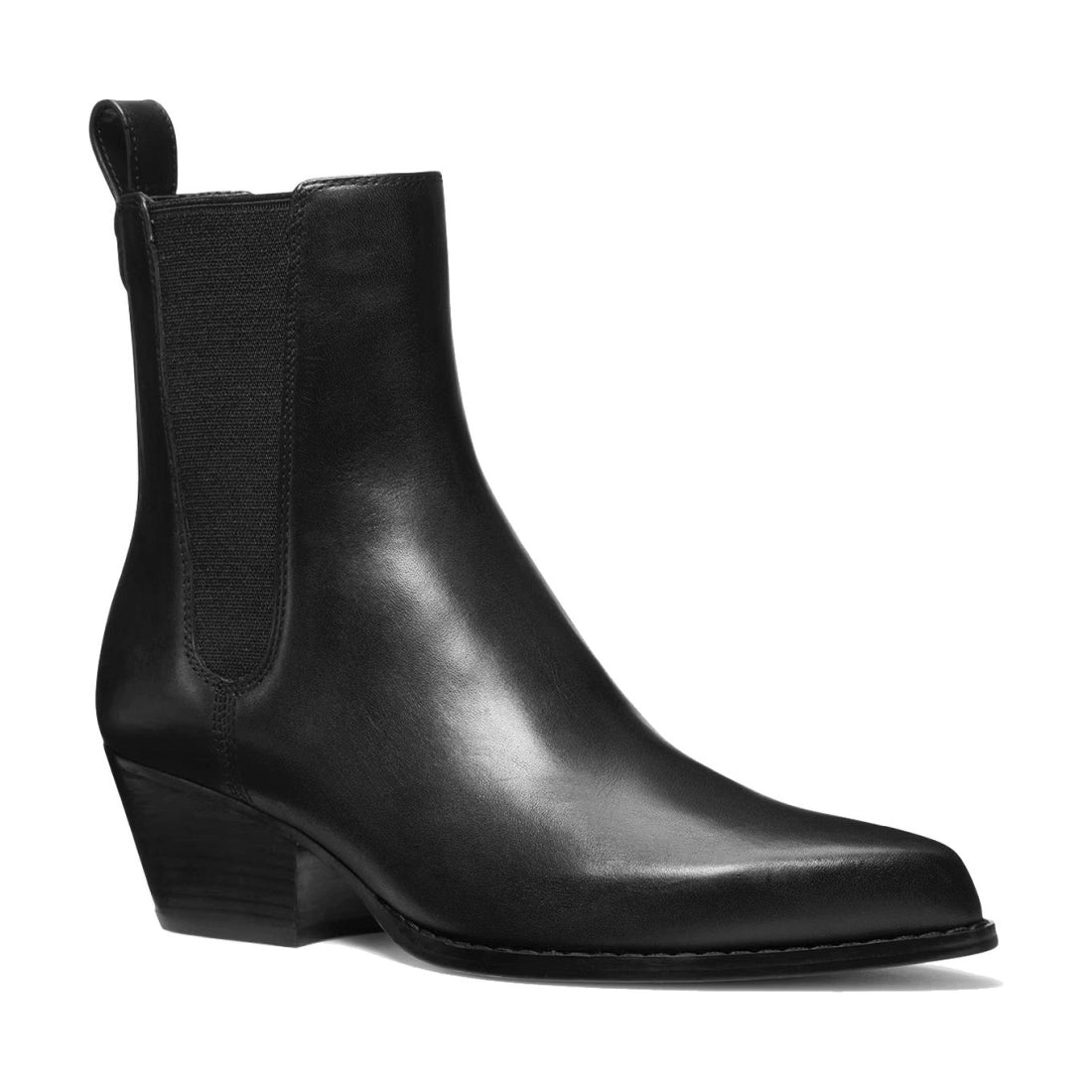 Michael Kors womens black kinlee bootie | Vilbury London