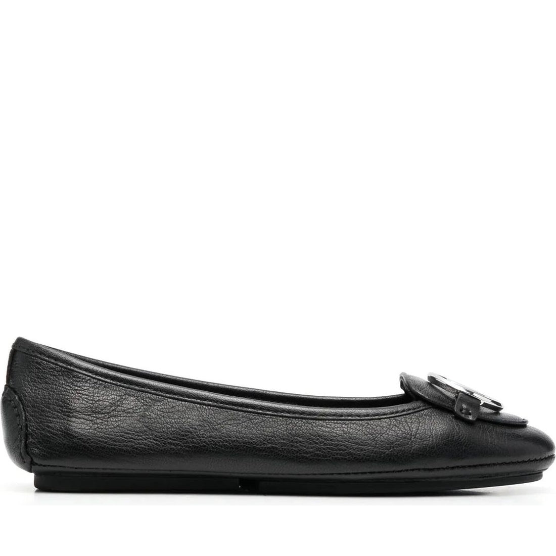 Michael Kors womens black lillie moccasins | Vilbury London