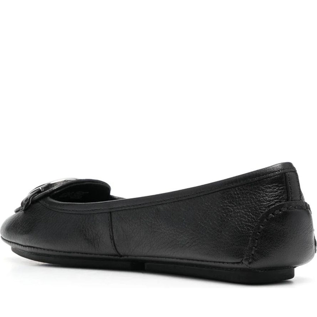 Michael Kors womens black lillie moccasins | Vilbury London