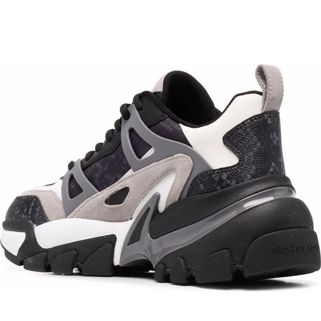 Michael Kors mens blk, wht mlti nick trainer | Vilbury London