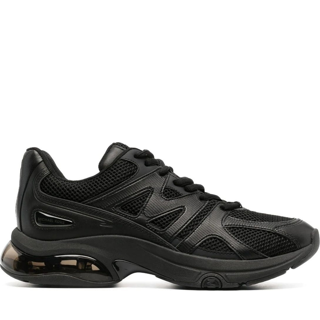 Michael Kors mens black kit trainer extreme | Vilbury London