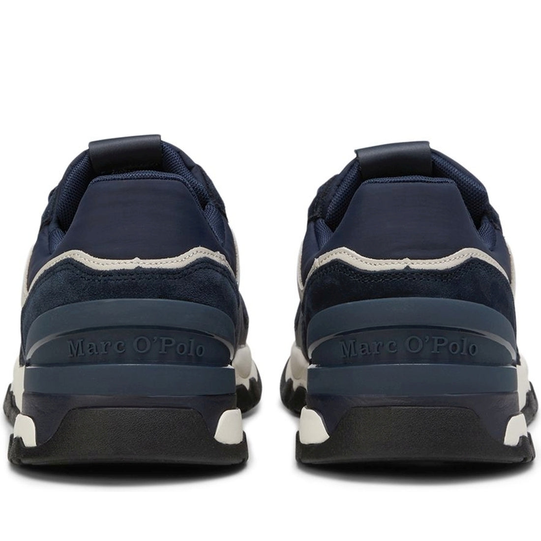 Marc O'Polo mens navy mod. peter 8a shoes | Vilbury London