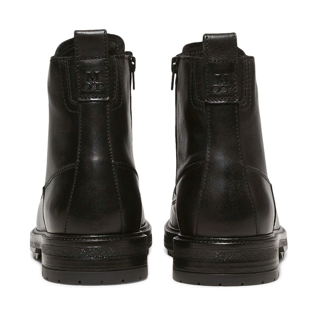 Marc O'Polo mens black mod. rony 3a booties | Vilbury London