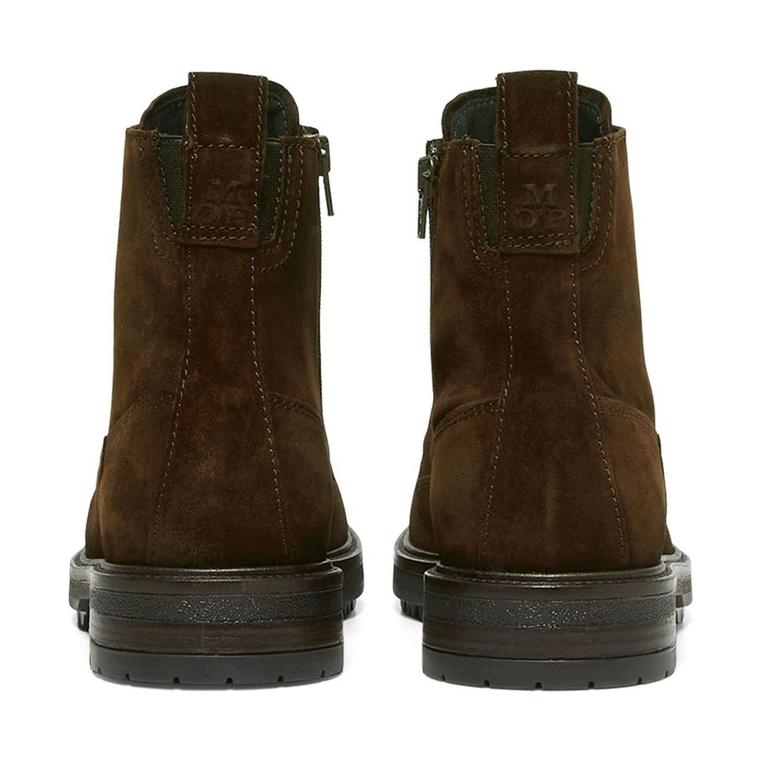 Marc O'Polo mens darkbrown mod. rony 3b booties | Vilbury London