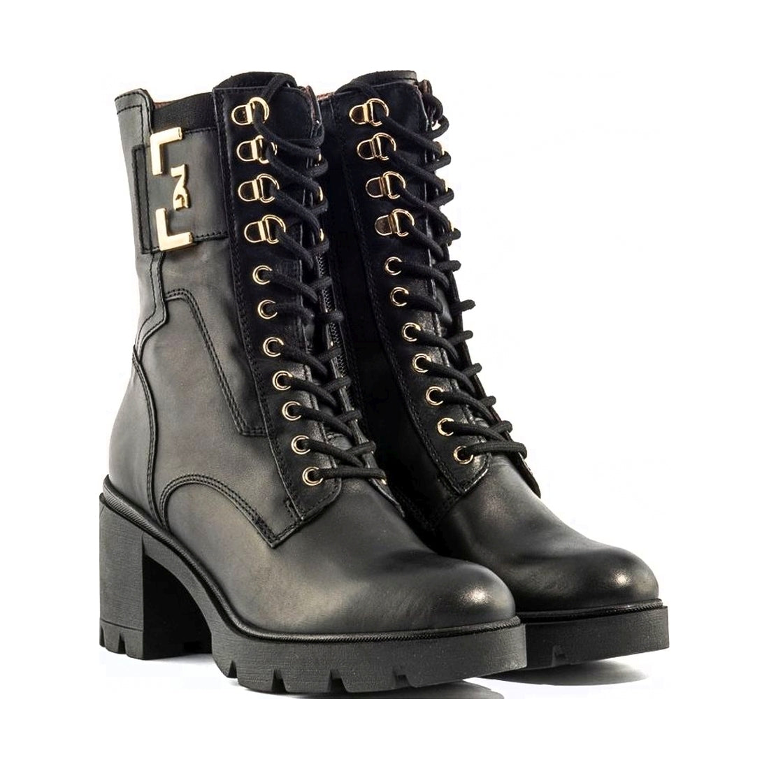 NeroGiardini womens black guanto booties | Vilbury London